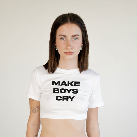 MAKE BOYS CRY - CROP TOP